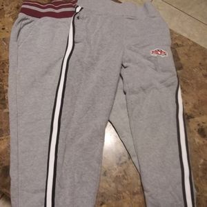 2 pairs boys sweat pants size 8